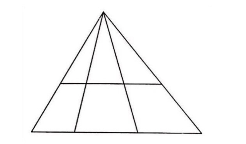 Có bao nhiêu hình tam giác? (Nguồn ảnh: Sưu tầm internet)
