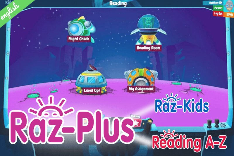 Raz-plus.com: Free English learning website for 5-year-olds.  (Photo: Internet Collection)