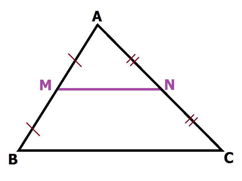 Nhận biết đoạn thẳng nằm trong hay ngoài hình tam giác (Nguồn ảnh: Sưu tầm internet)