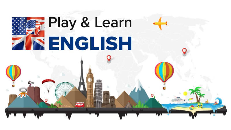 Play and Learn English có nội dung đan xen trò chơi hấp dẫn. (Ảnh: Internet)