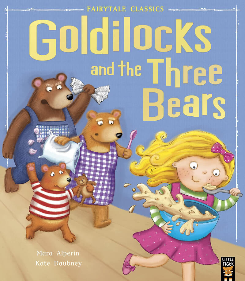Câu chuyện cô bé tóc vàng và gia đình nhà gấu. (Ảnh: Amazon.com)