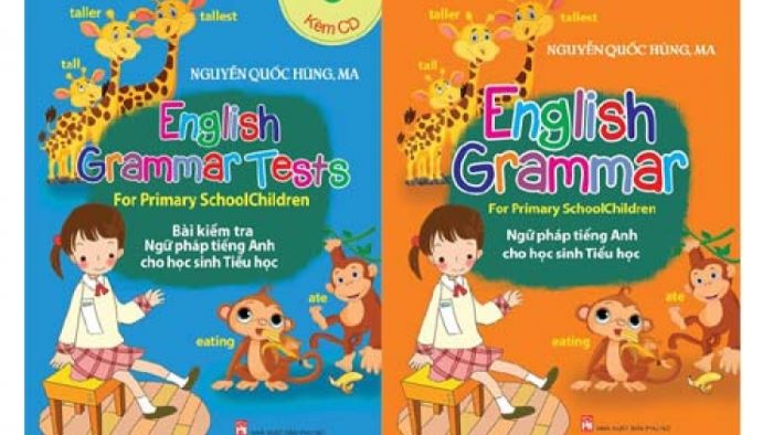 Sách Grammar for Children dạy cách sử dụng từ vựng (nguồn: internet)