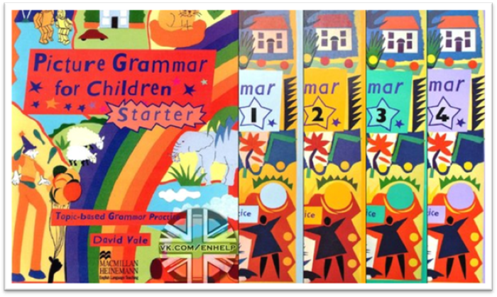 Picture Grammar for Children 1 chuyên về ngữ pháp tiếng Anh (nguồn: internet)