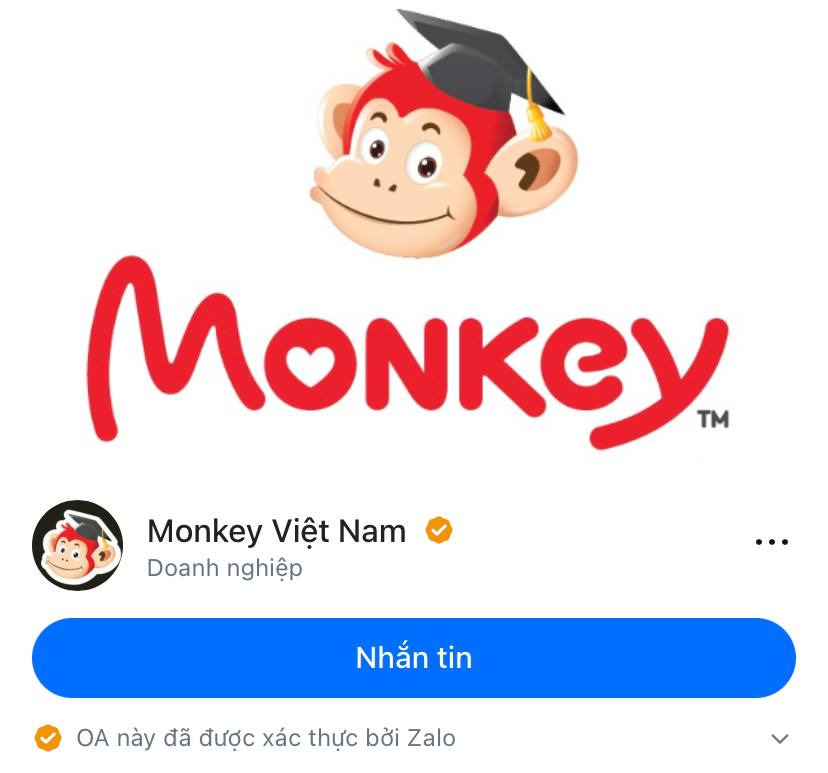 HÌnh ảnh Zalo official “Monkey Việt Nam”