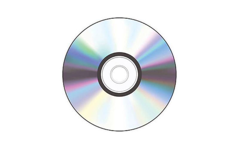 CD の反射による白色光ビームの分析。 （写真：インターネットコレクション）