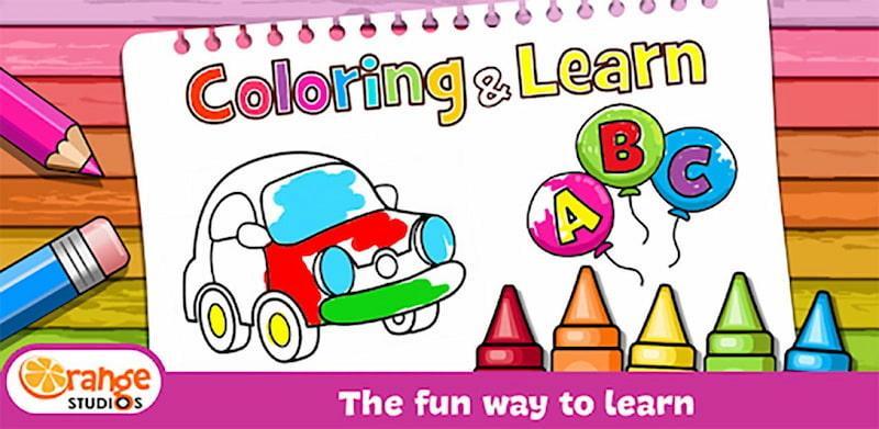 Phần mềm Coloring & Learn. (Ảnh: Sưu tầm Internet)