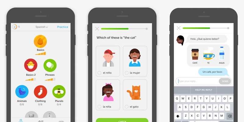 Học tiếng Anh hoàn toàn miễn phí cùng Duolingo. (Ảnh: Sưu tầm internet)