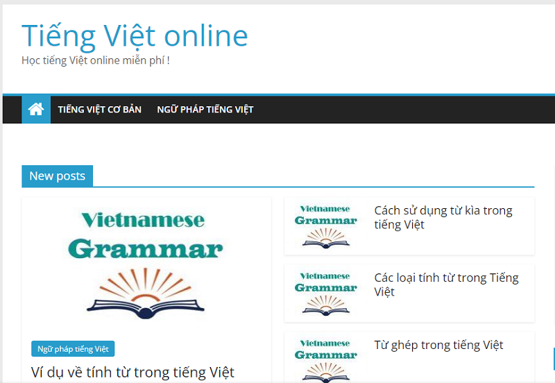 Nhiều kiến thức dạy học tiếng Việt cho bé tại Tiengviet24h.com. (Tiengviet24h.com)