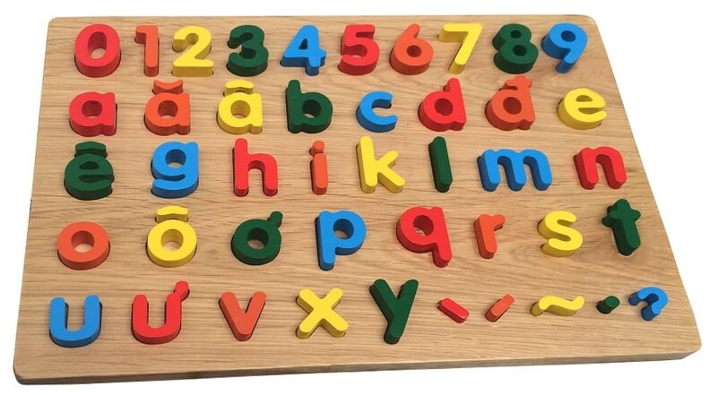 Độ tuổi thích hợp nhất để bé học bảng chữ cái là từ 3 - 5 tuổi. (Ảnh: Sưu tầm internet)