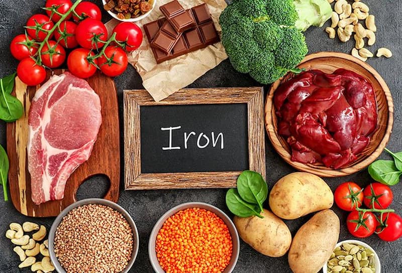 Các thực phẩm bổ sung sắt tốt cho cơ thể – bạn đã biết?