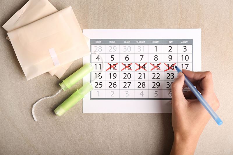 Chăm sóc cơ thể trong kỳ kinh nguyệt. (Ảnh: Internet)