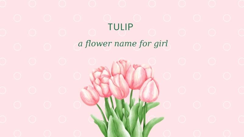 Tên tiếng Anh nữ cho các loài hoa nghe có vẻ dễ thương.  (Ảnh: Canva) 