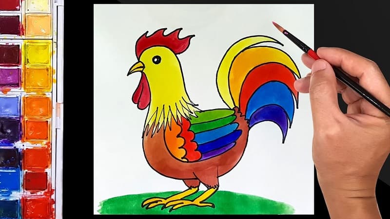 Dạy vẽ con gà: Để có một bức tranh đẹp về con gà, bạn cần phải biết cách vẽ con gà. Hãy xem bức ảnh liên quan đến dạy vẽ con gà để học hỏi kỹ năng, kiến ​​thức và sự đam mê vẽ tranh.