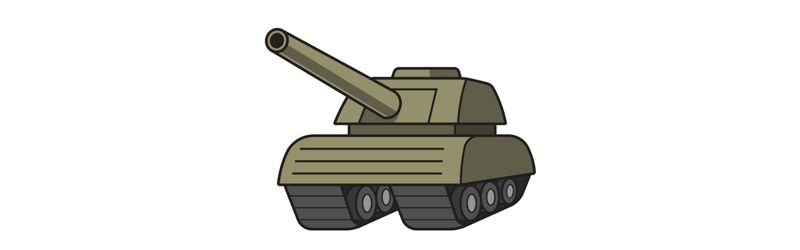 Vẽ xe pháo tăng quy mô - Cách 8. (Ảnh: Dayve.vn)