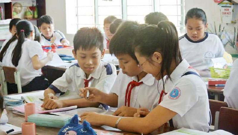Promote the spirit of cooperation and interaction in learning.  (Photo: VTC NEWS)