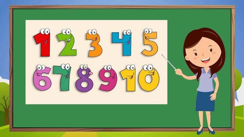 The most intuitive number representation for your baby.  (Photo: Youtube)