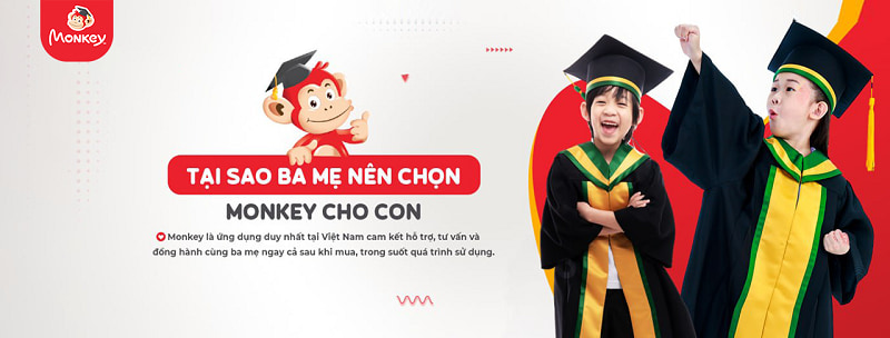 Monkey - ứng dụng học tập số 1 Việt Nam. (Ảnh: Sưu tầm Internet)