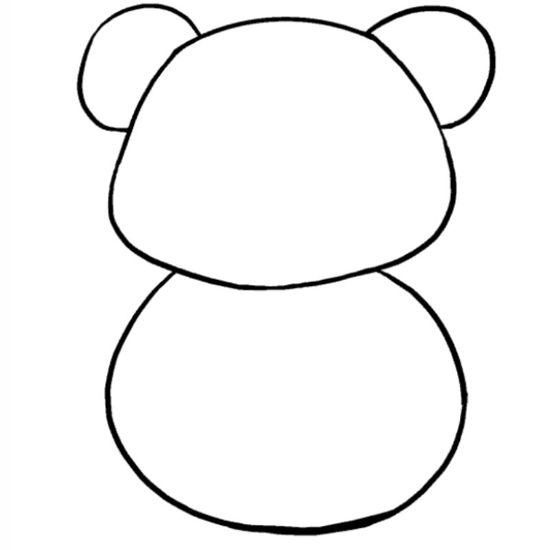 5 Cách Dạy Vẽ Con Gấu Đơn Giản [Ảnh + Video Minh Họa]