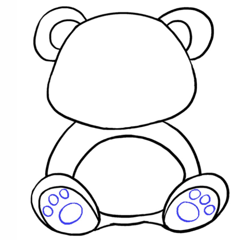 Hướng dẫn vẽ con gấu bông siêu đáng yêu  Dạy vẽ chi tiết và đơn giản nhất  dành cho trẻ  Trạng Nguyên Channel
