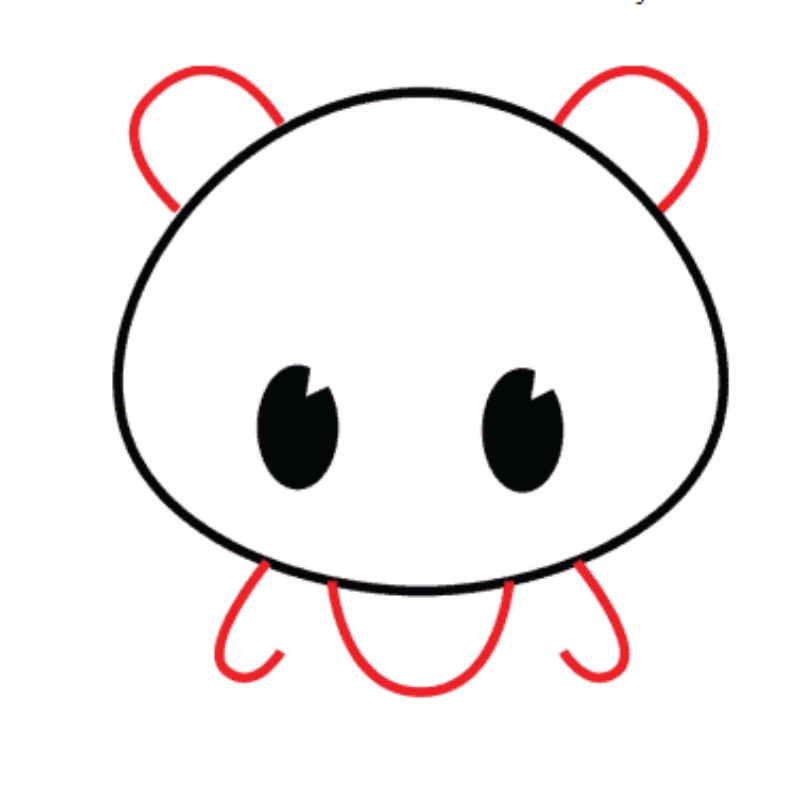 Dạy bé vẽ con Gấu siêu đơn giản  YouTube