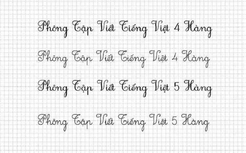 Nhìn vào phông chữ viết tay tiếng Việt, bạn sẽ thấy một nét đẹp độc đáo của văn học Việt Nam. Hãy khám phá ngôn ngữ độc đáo này và học cách viết chữ bằng tay của mình. Sử dụng phông chữ đặc biệt này để thể hiện sự văn minh và sáng tạo của bạn.