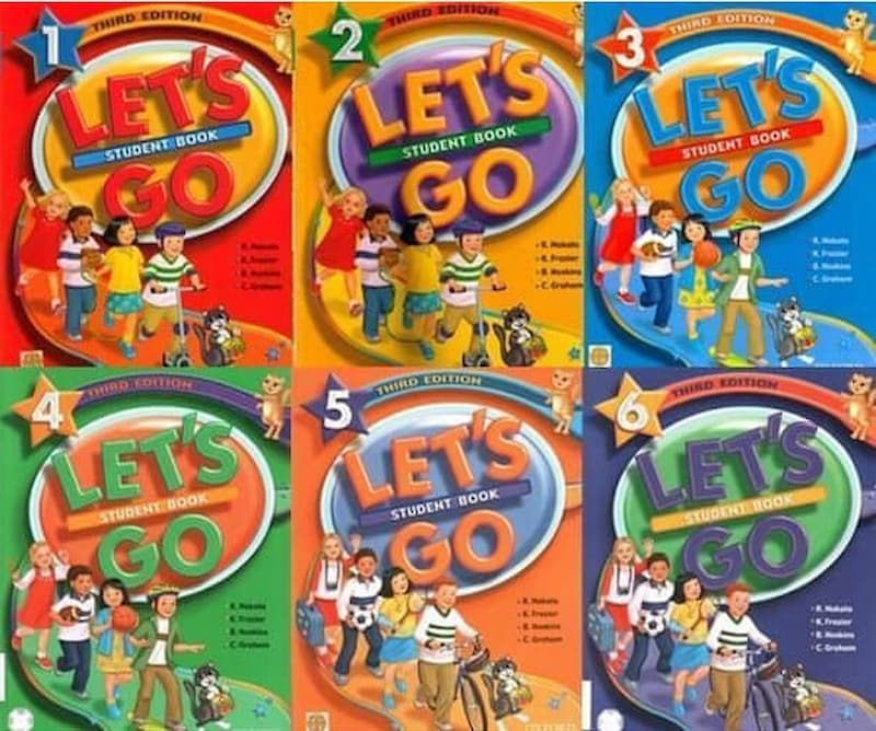 Tài liệu tiếng Anh cho trẻ em Let's go. (Ảnh: Internet)
