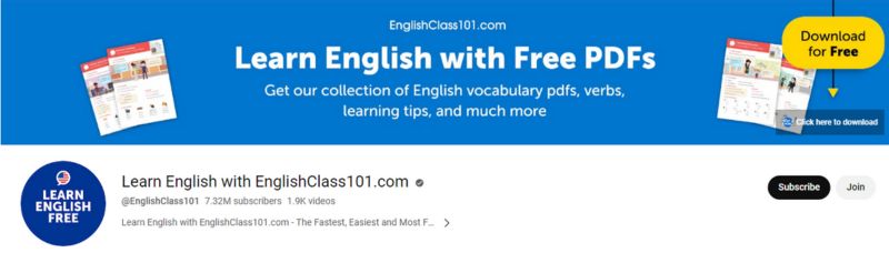 EnglishClass101.com. (Ảnh: Chụp màn hình)