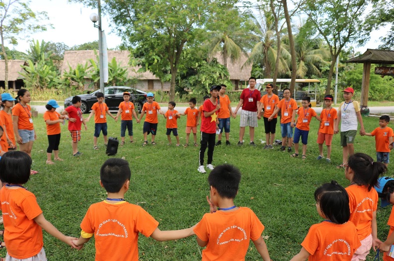  Một tiết học dã ngoại của Học viện giao tiếp MasterKids. (Ảnh: Sưu tầm Internet)