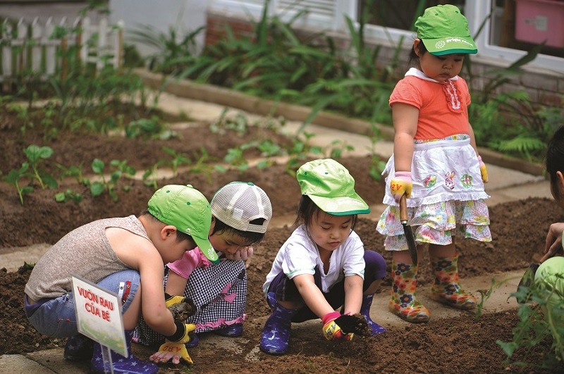 Lớp học tiền tiểu học giúp trang bị cho bé các kỹ năng trước khi bước vào lớp 1.  (Ảnh: Sưu tầm internet)