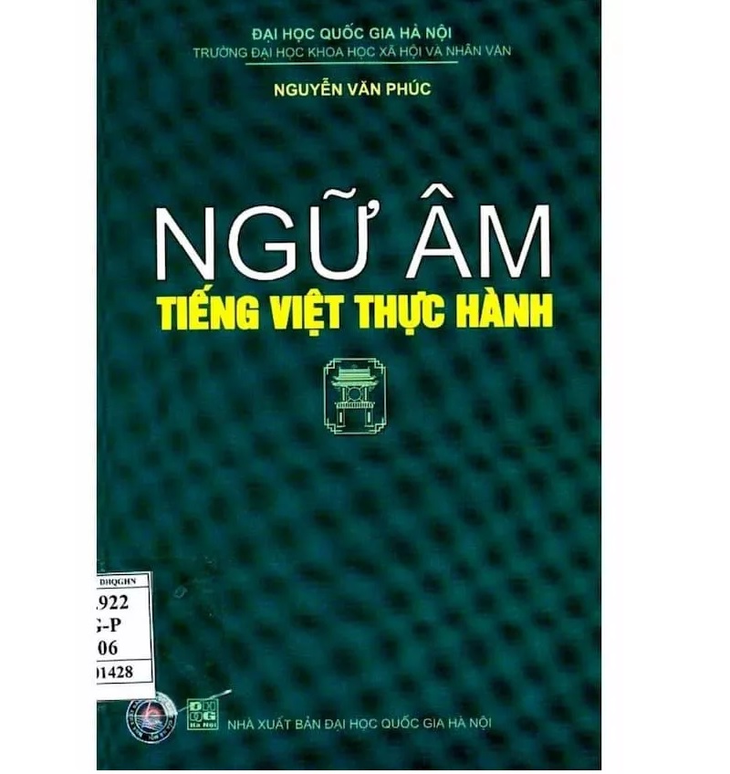 Ngữ âm tiếng Việt là một thành tố cấu thành từ vựng.  (Ảnh: Thư viện PDF)