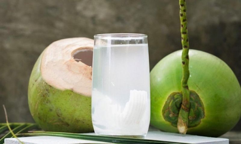 Nước dừa ngọt mát. (Ảnh: Nguồn Internet)