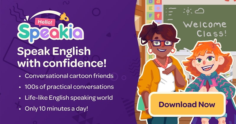 Ứng dụng Speakia: kids English Fun. (Ảnh: Sưu tầm Internet)