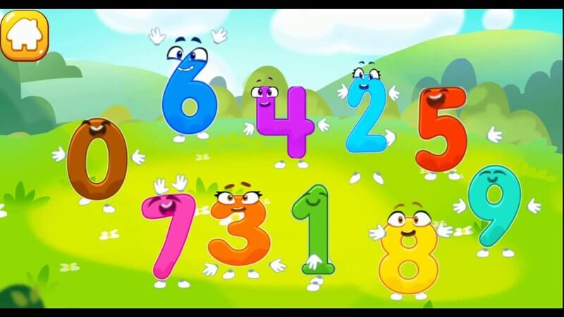 Học đếm số với Numbers - 123 trò chơi cho trẻ em.  (Ảnh: Numbers - 123 trò chơi cho trẻ em)