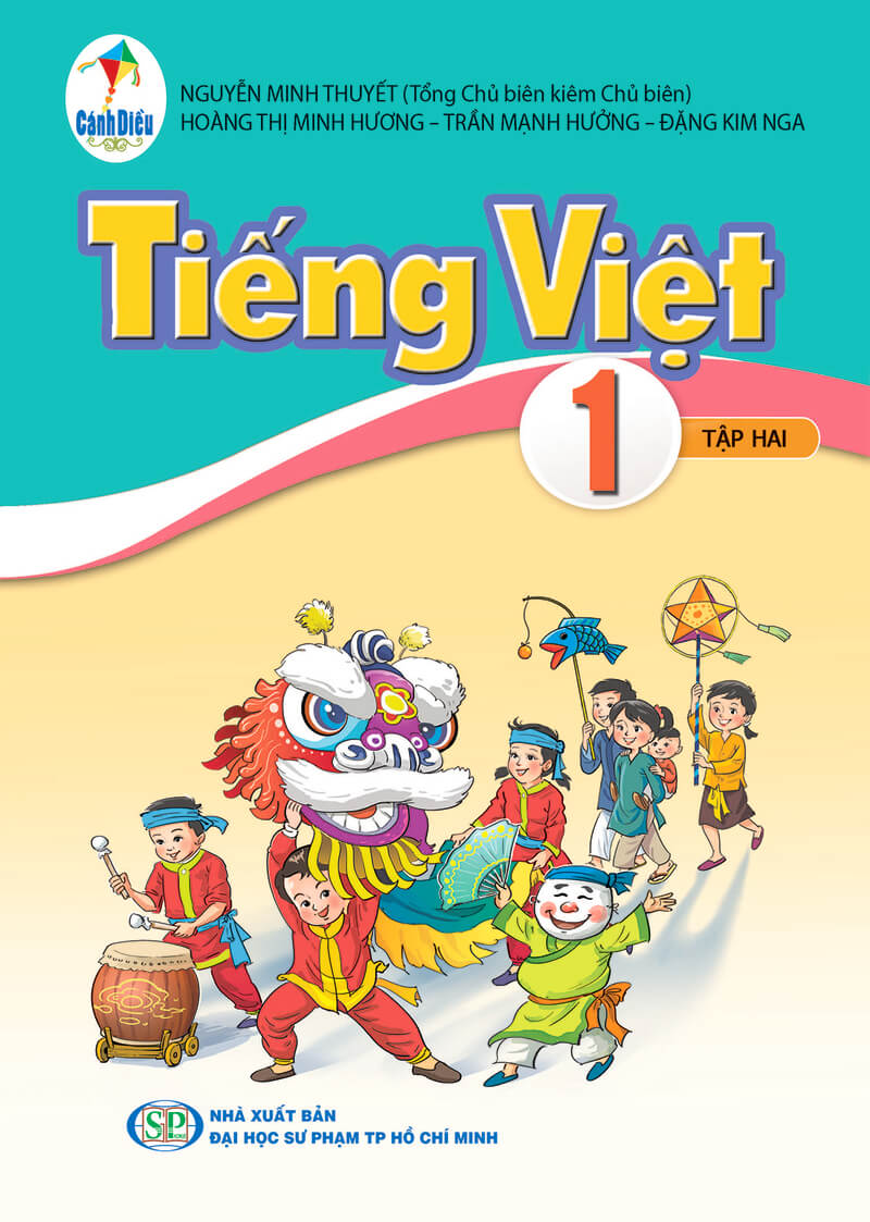 Sách Tiếng Việt lớp 1 tập 2, Cánh Diều.  (ảnh: VEPIC)