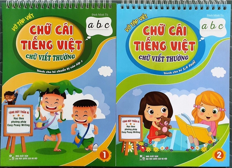 Gợi ý 10+ sách tiếng Việt mẫu giáo giúp bé học chữ tốt hơn - TRẦN HƯNG ĐẠO