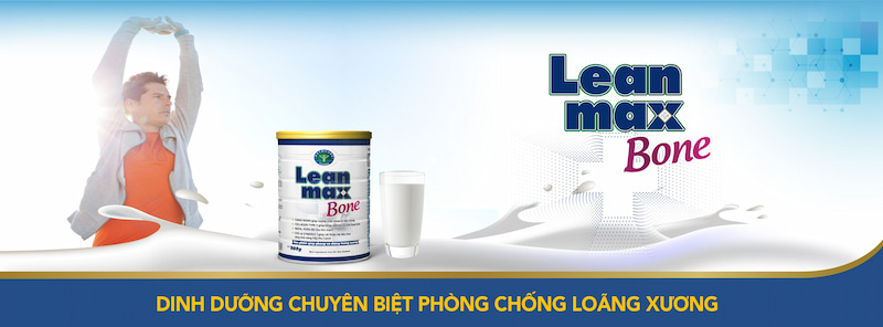 Lean Max Bone là loại sữa bổ sung canxi cho người gãy xương được sử dụng khá phổ biến hiện nay. (Ảnh: Sưu tầm Internet)