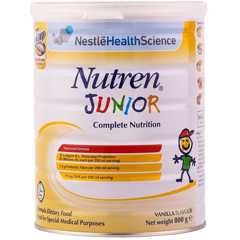 Sữa Nutren Junior của Nestlé. (Ảnh: Sưu tầm Internet)