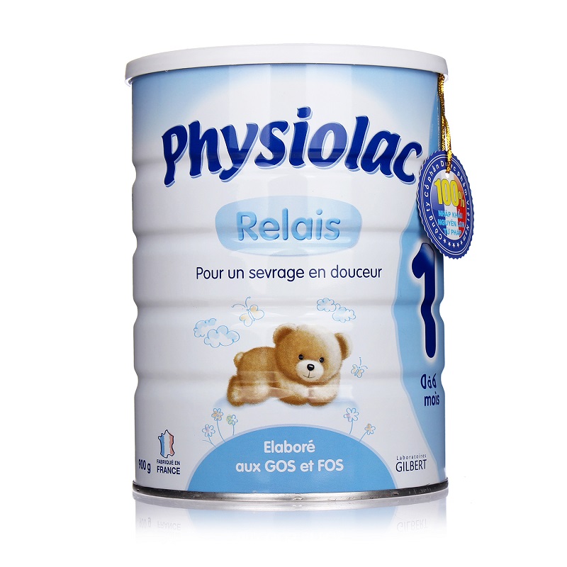 Sữa Physiolac tốt cho hệ tiêu hóa của bé. (Ảnh: Sưu tầm Internet)