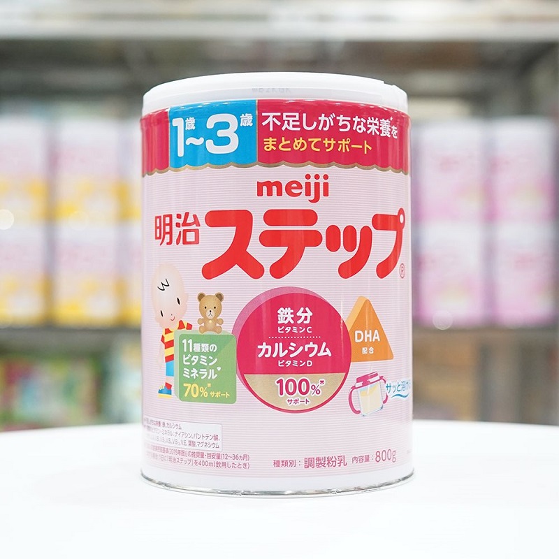 Sữa Meiji Nhật Bản. (Ảnh: Sưu tầm Internet)