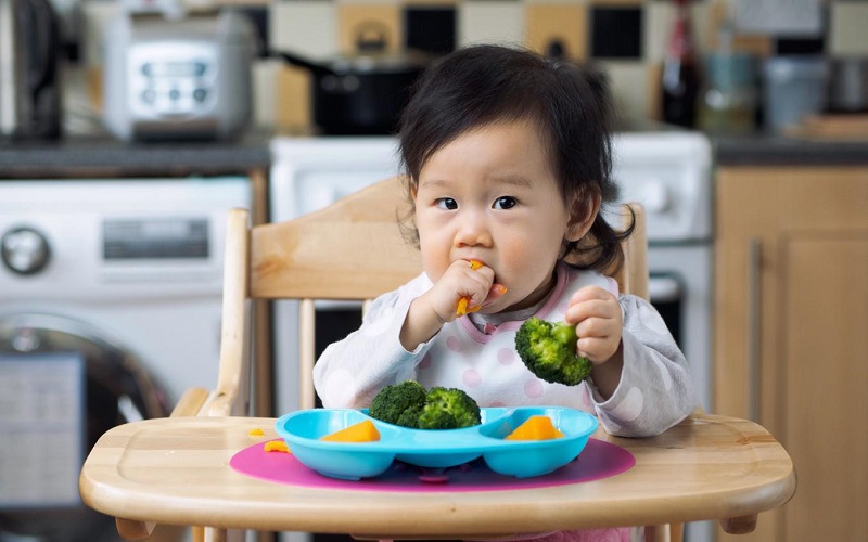 Ăn dặm kiểu Nhật là phương pháp được rất nhiều mẹ tin tưởng. (Ảnh: Sưu tầm Internet)