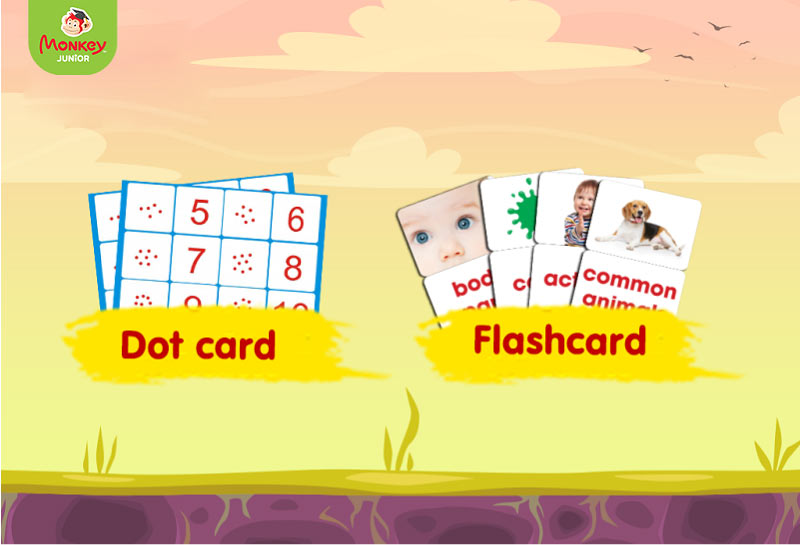 Phương pháp dạy tiếng Anh cho bé 2 tuổi qua Flashcard. (Ảnh: Monkey)