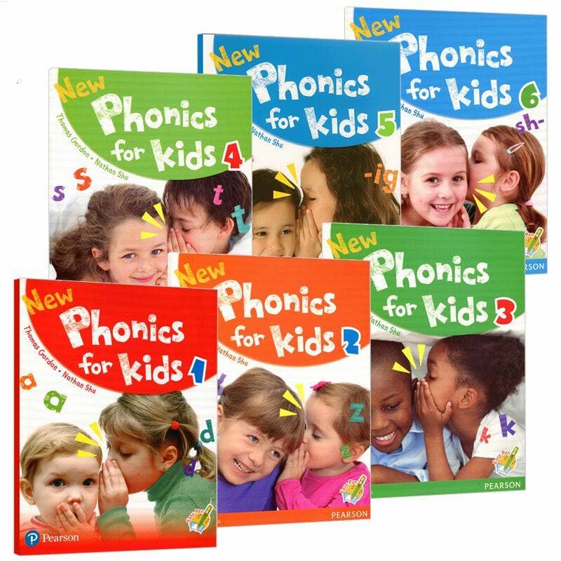 Giáo trình Phonics For Kids mới.  (Ảnh: Sưu tầm Internet)