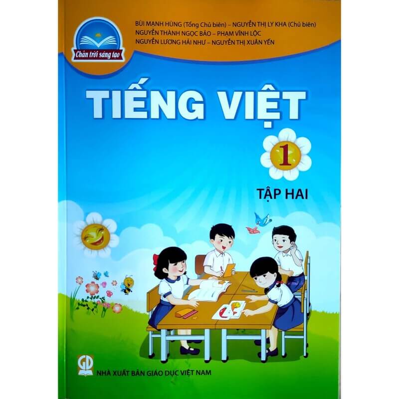 Sách tiếng Việt lớp 1, tập 1 Chân Trời Sáng Tạo. (Ảnh: Mê Tải Sách)