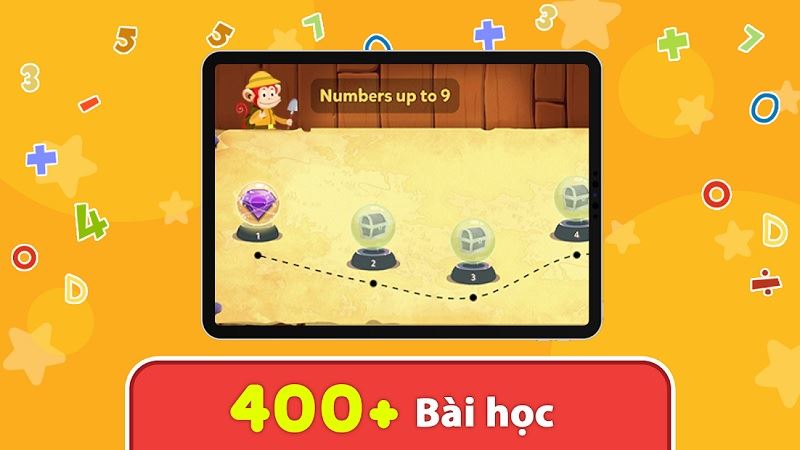 Nâng cao năng lực học toán tư duy bằng tiếng Anh cùng Monkey Math. (Ảnh: Monkey)