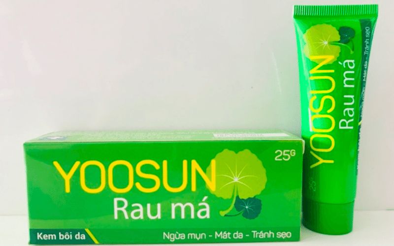 Kem bôi da Yoosun rau má cũng là một trong những sản phẩm trị bỏng được nhiều người tin dùng (Ảnh: sưu tầm internet)