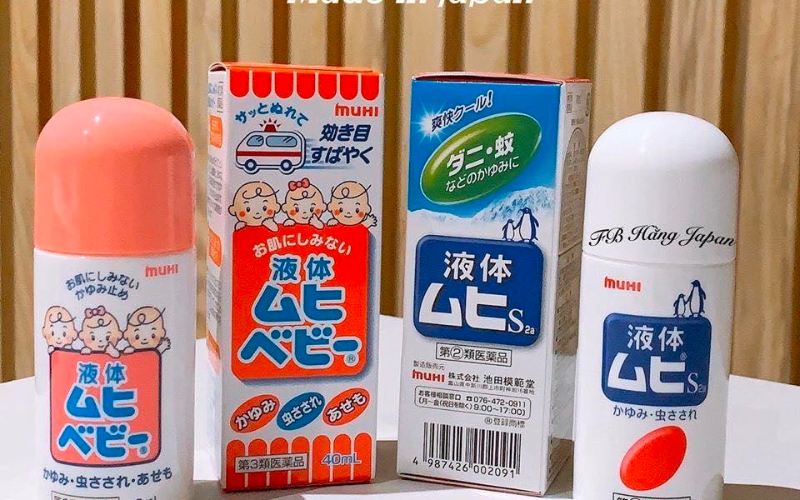 Nhấn vào ảnh để phóng to Muhi có công dụng làm xẹp, làm giảm sưng và ngứa vết muỗi đốt (Nguồn: Sưu tầm Internet)