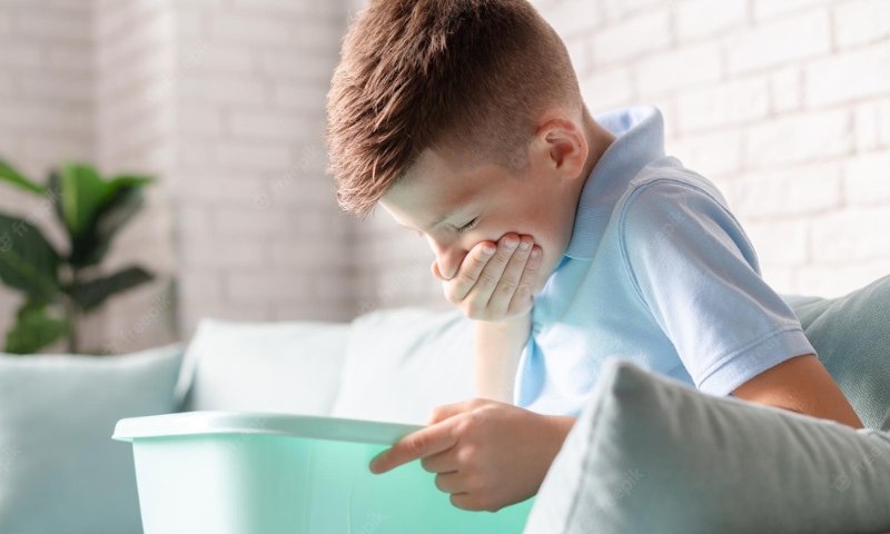 Trẻ bị ngã đập đầu xuống đất bị nôn có phải do chấn thương sọ não hay không? (Nguồn: Sưu tầm Internet)