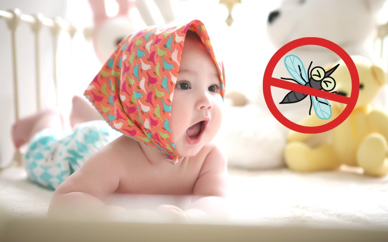 Không thoa nước bỏ lên vùng da bé bị muỗi cắn (Ảnh: Sưu tầm internet)