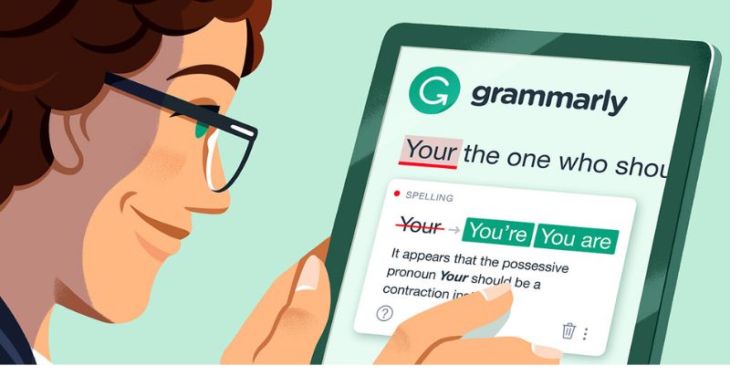 Ứng dụng kiểm tra chính tả, ngữ pháp tiếng Anh Grammarly. (Ảnh: Sưu tầm Internet)