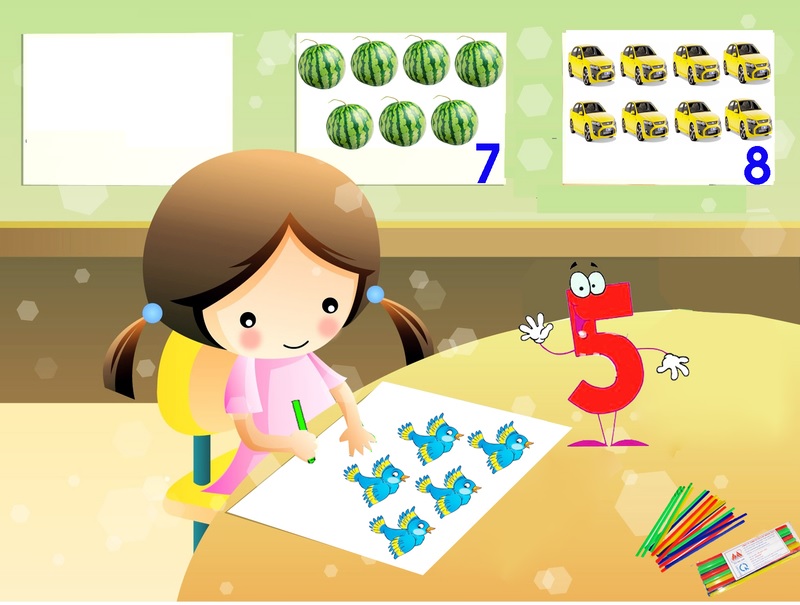 Parents need to choose a math learning channel that is suitable for their child's ability.  (Photo: Internet Collection)